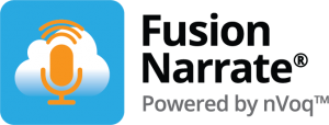 Fusion Narrate Logo - (R)